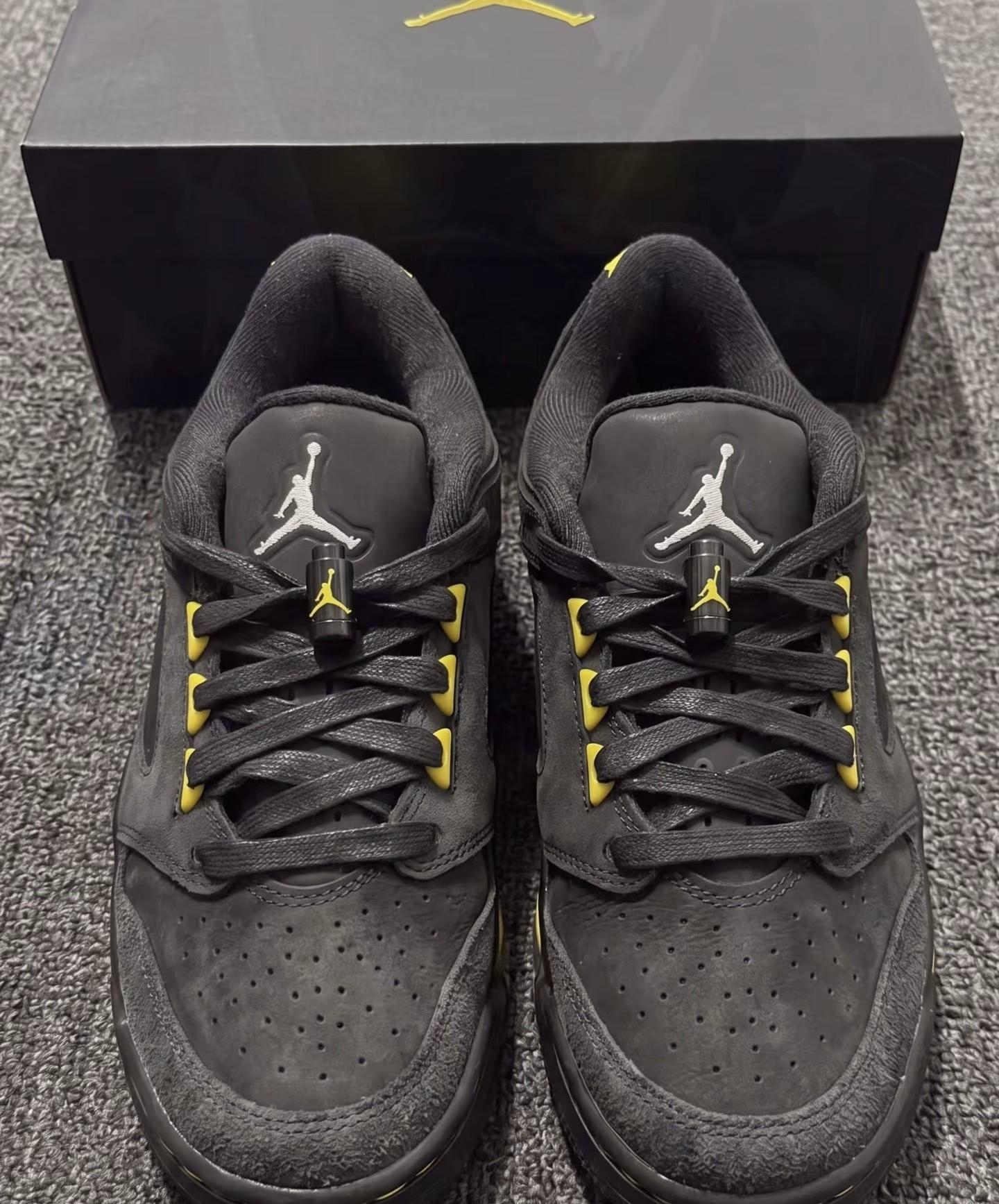 Jordan Sixty Plus Low黑黄|复古低帮AJ,帅到出圈